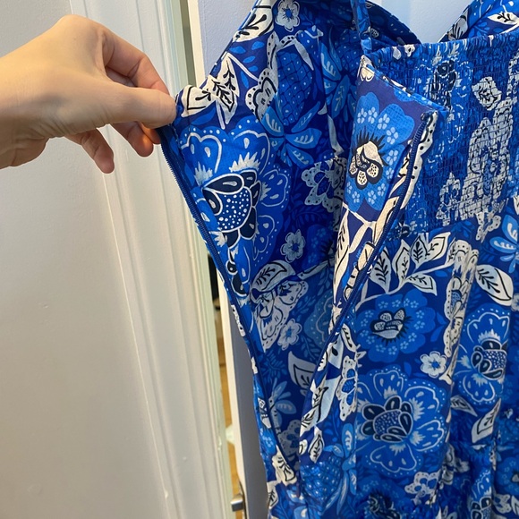 Farm Rio Full of Flowers Cotton Midi Dress - Picture 8 of 12